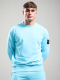 Mens Cyan Siren Crewneck Sweatshirt