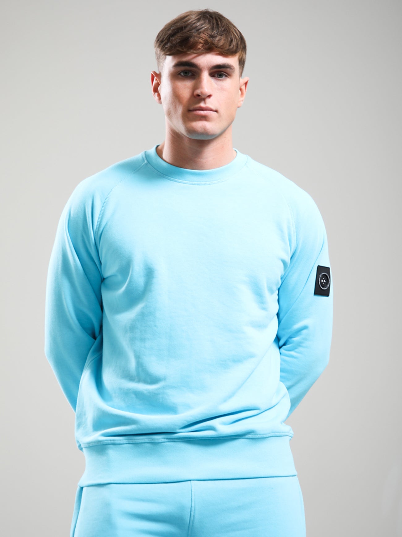 Mens Cyan Siren Crewneck Sweatshirt