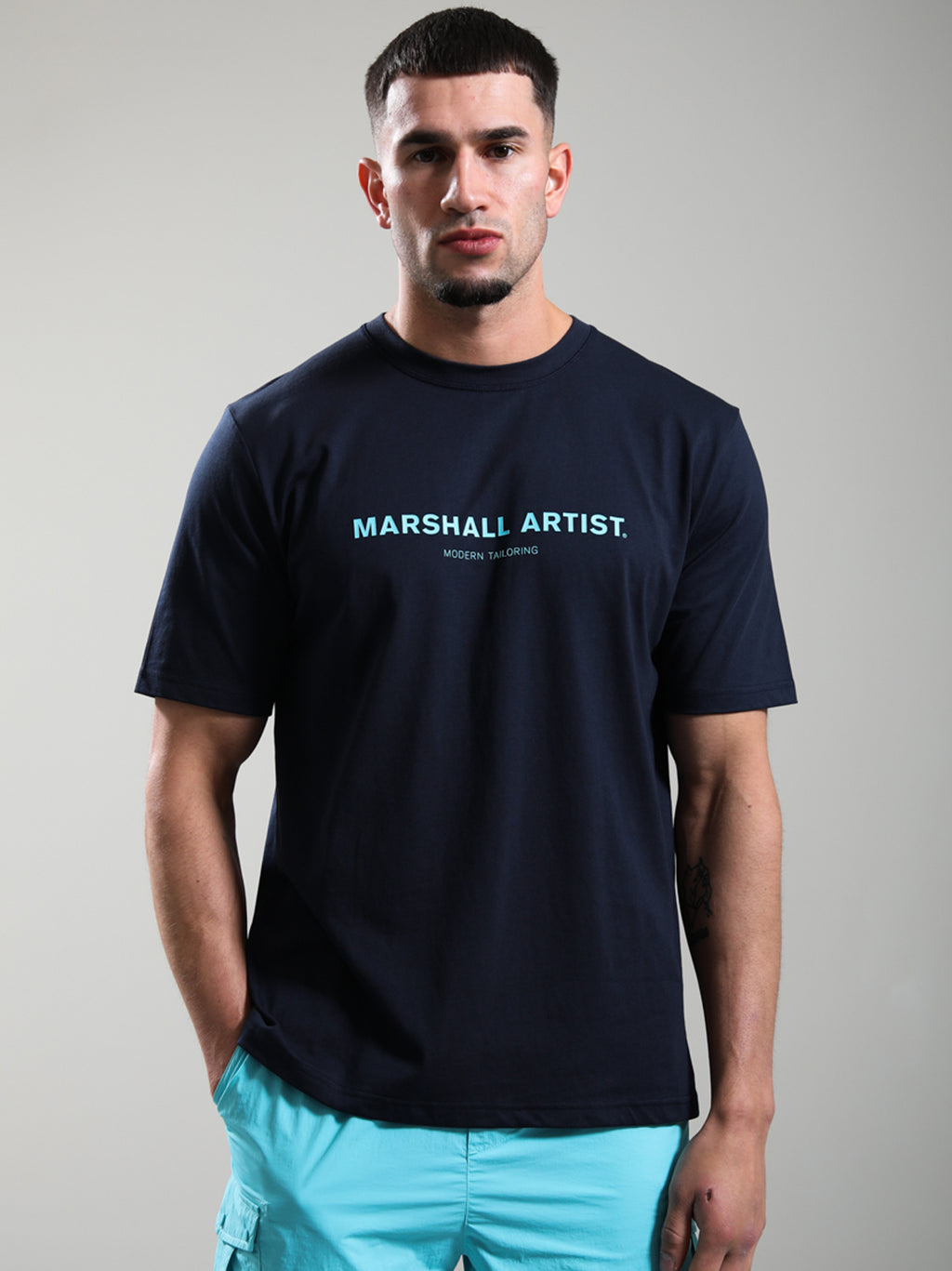 Mens Navy Thermo T-Shirt