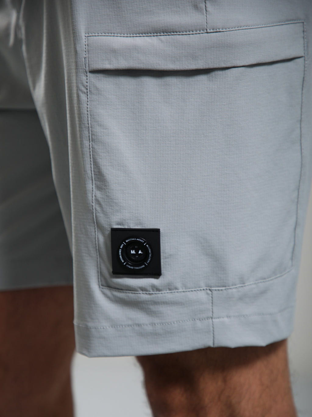 Mens Oceanic Grey Deriva Short