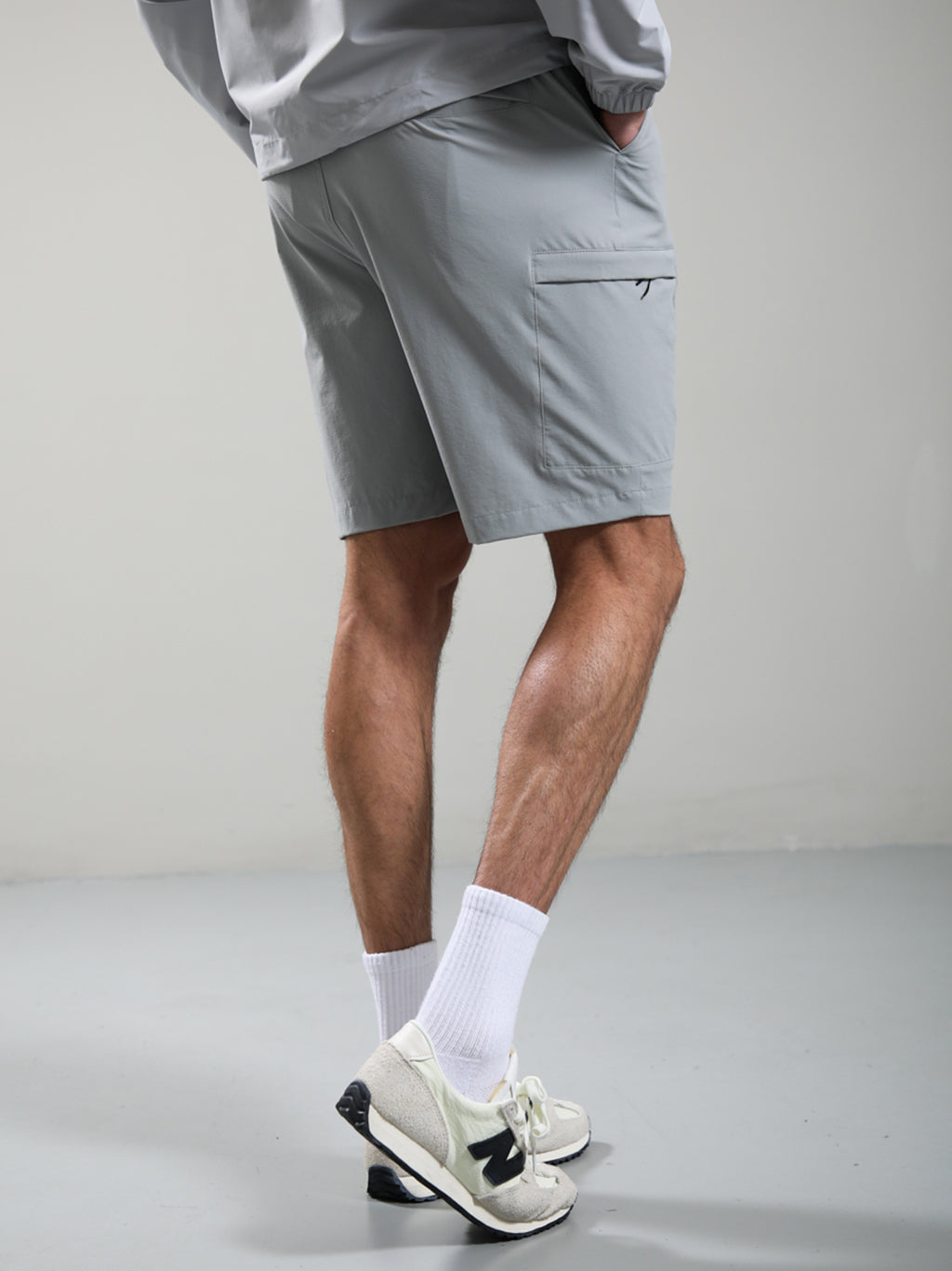 Mens Oceanic Grey Deriva Short