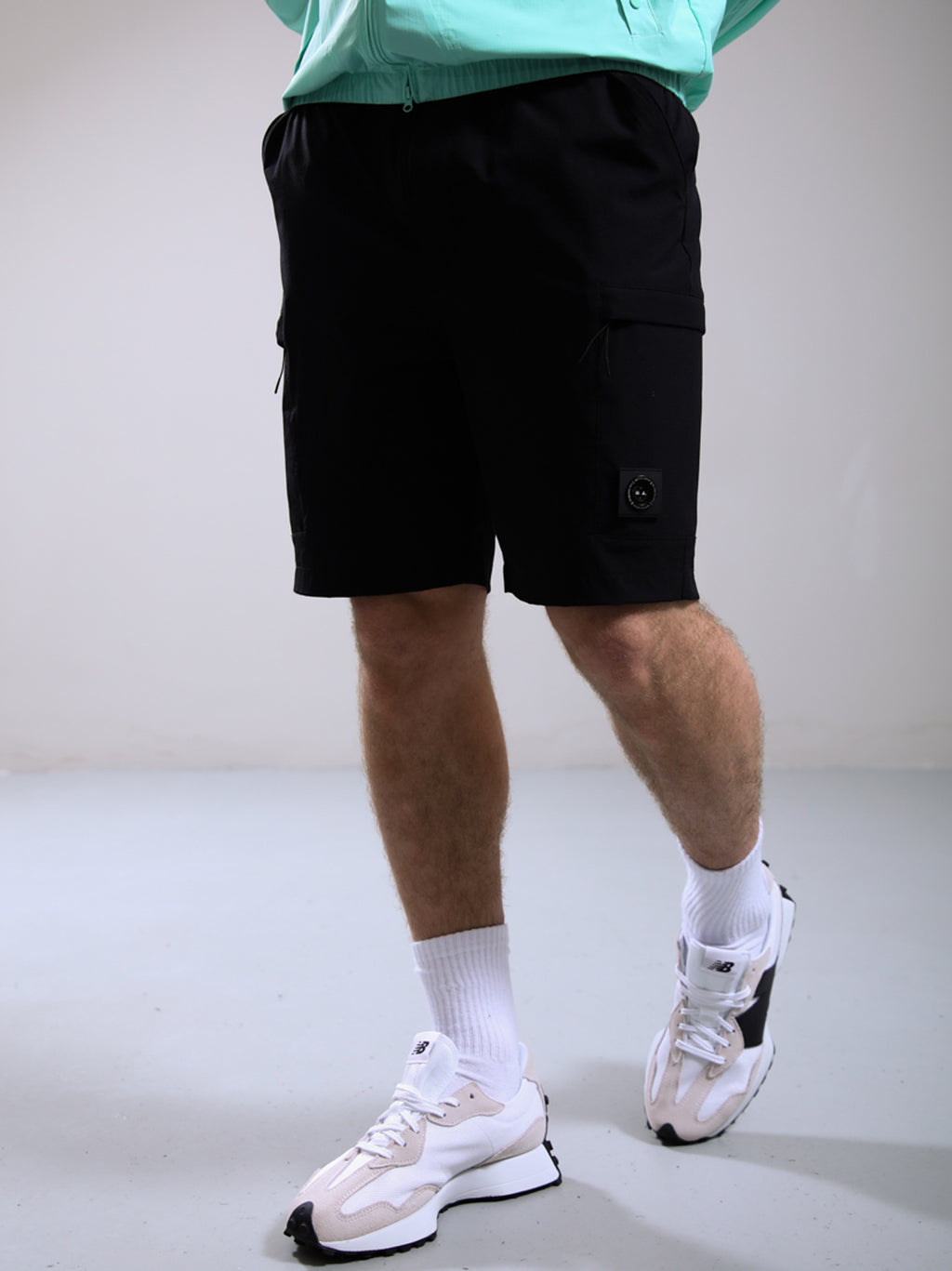 Mens Black Deriva Short