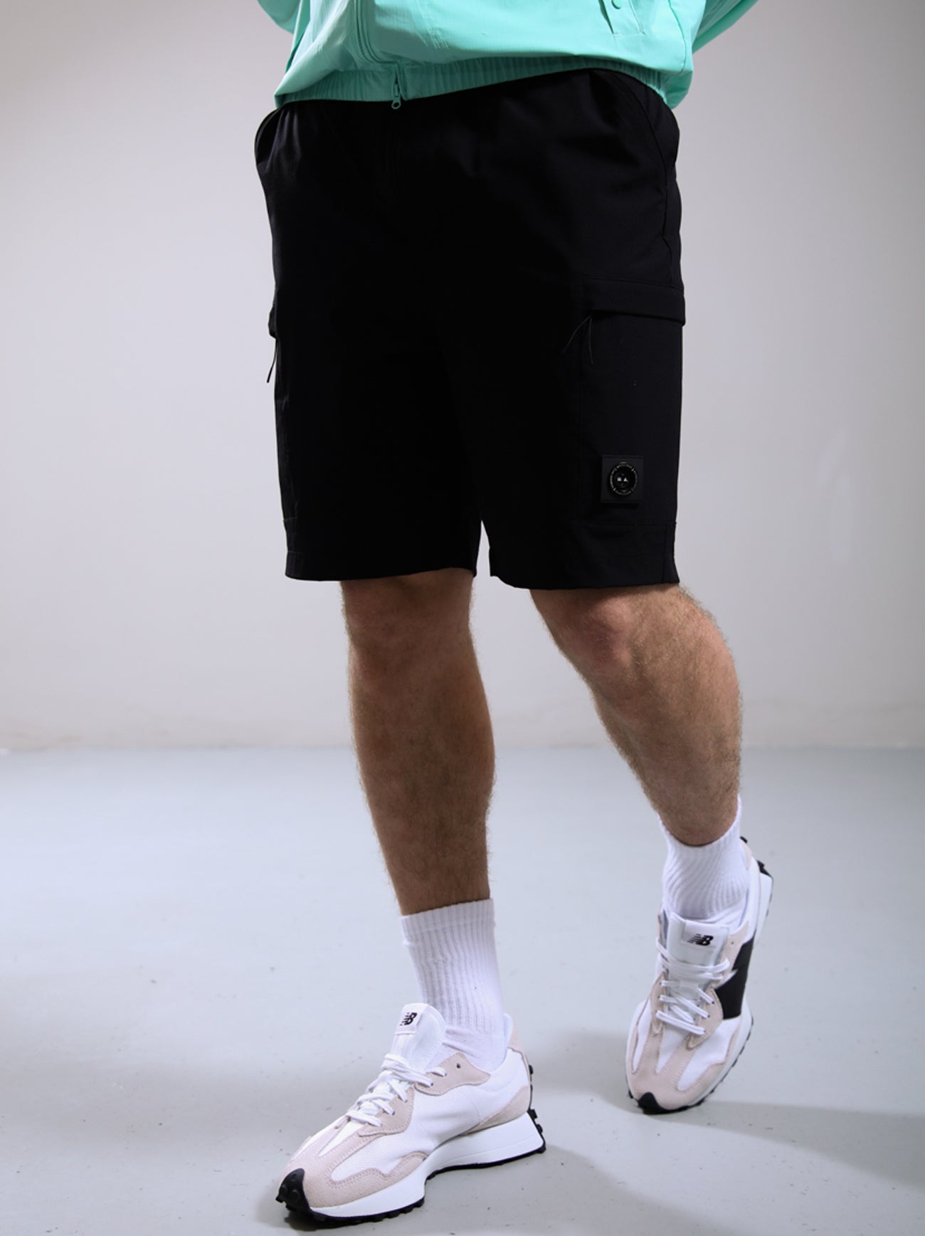 Mens Black Deriva Short