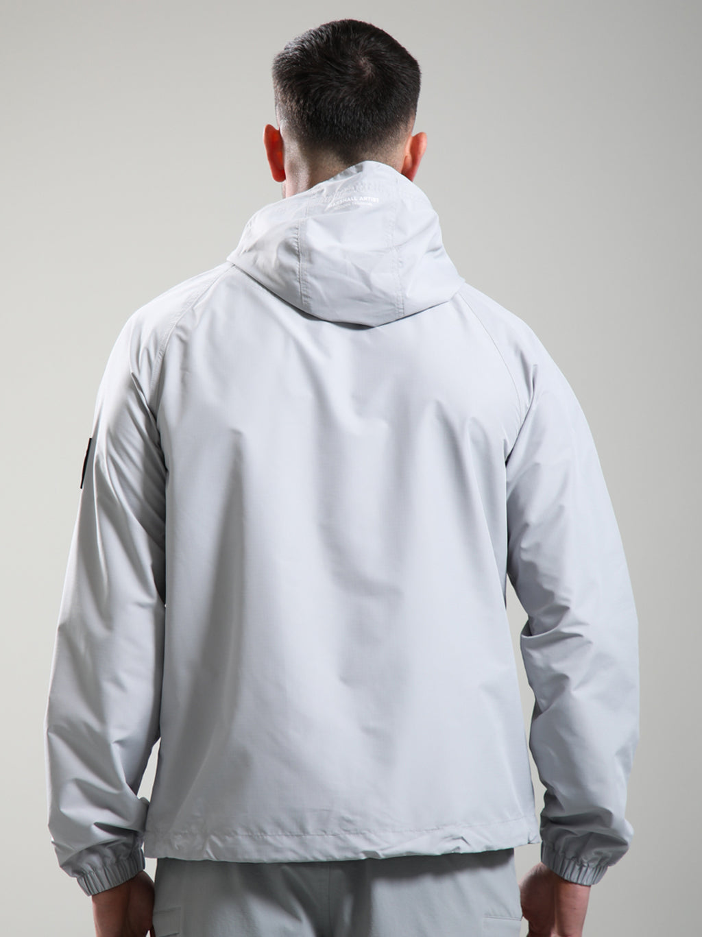 Mens Oceanic Grey Prenton Quarter Zip Jacket