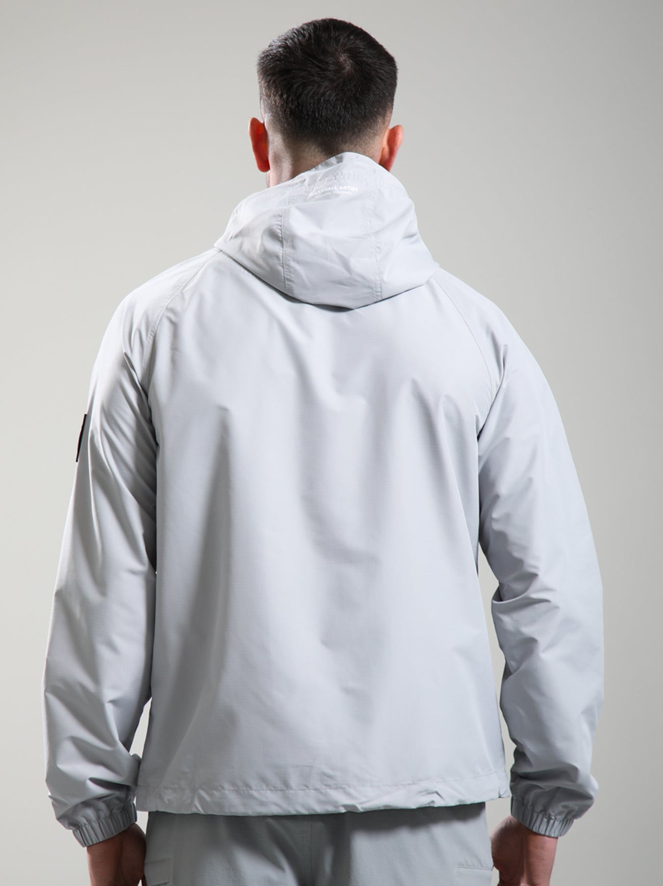 Mens Oceanic Grey Prenton Quarter Zip Jacket