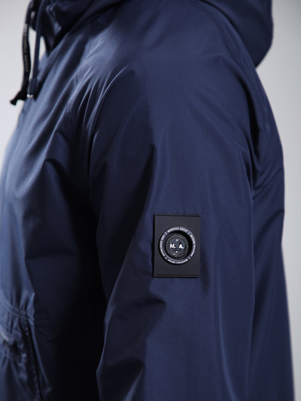 Mens Navy Prenton Quarter Zip Jacket
