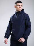 Mens Navy Prenton Quarter Zip Jacket