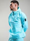 Mens Cyan Prenton Quarter Zip Jacket