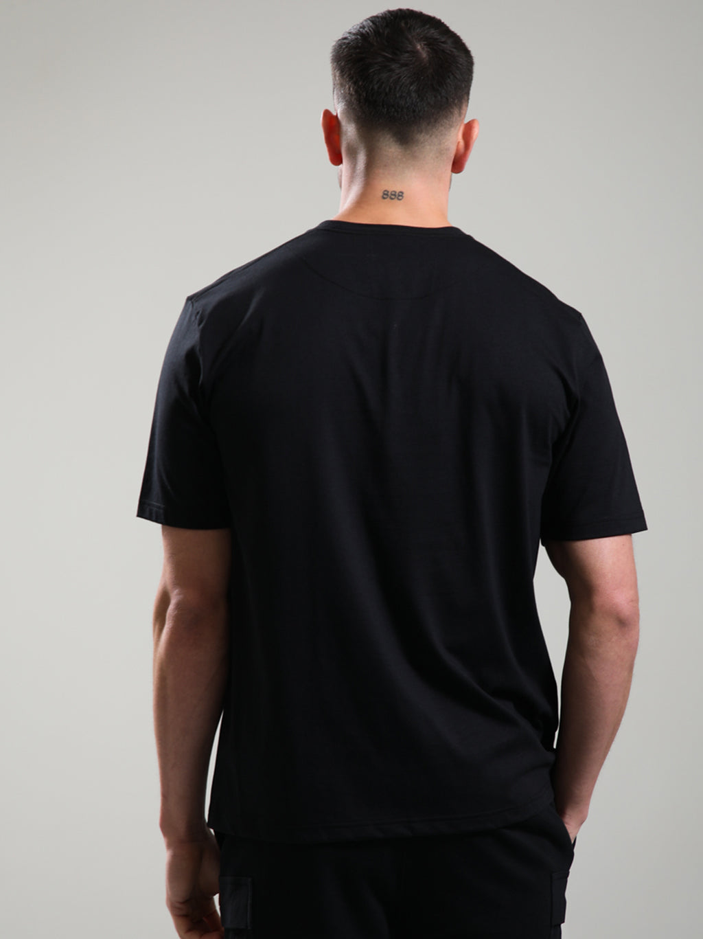 Mens Black Kyoto Pocket T-Shirt