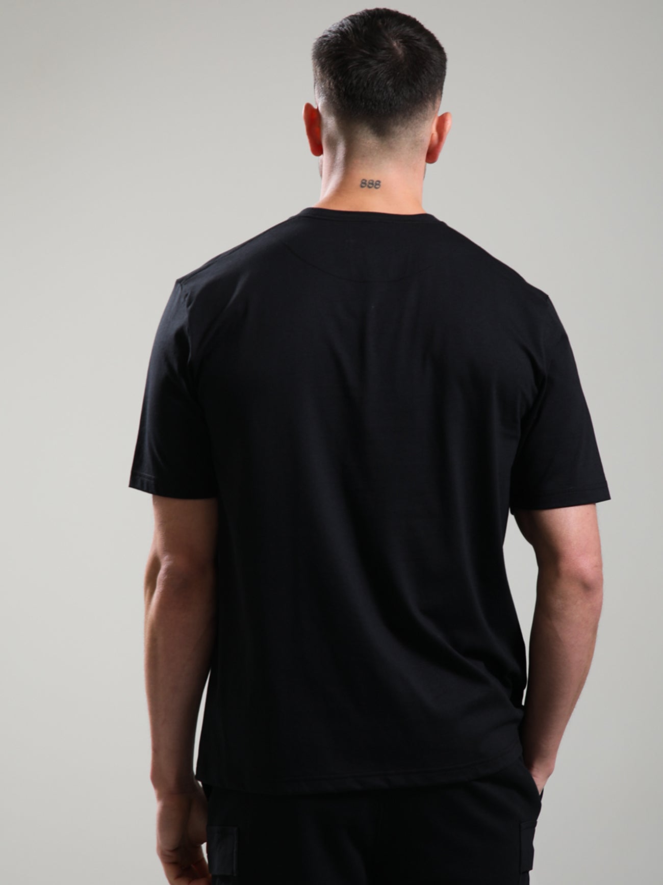 Mens Black Kyoto Pocket T-Shirt
