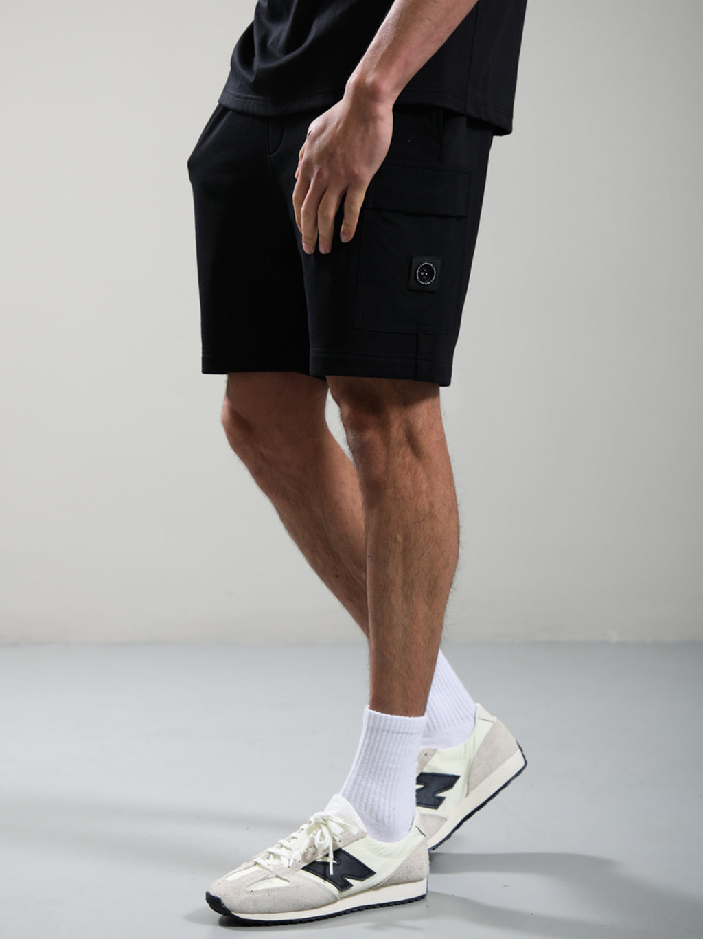 Mens Black Kyoto Pocket Short