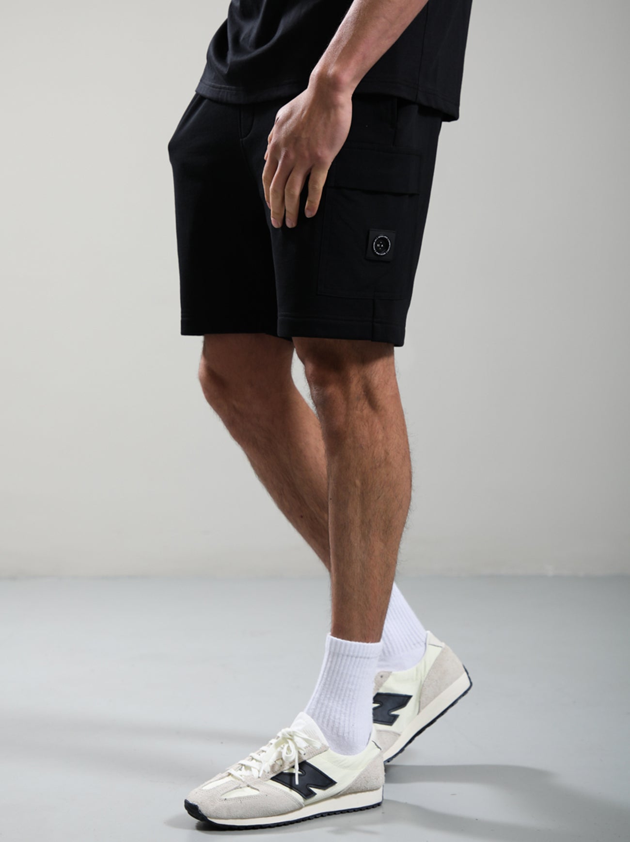 Mens Black Kyoto Pocket Short