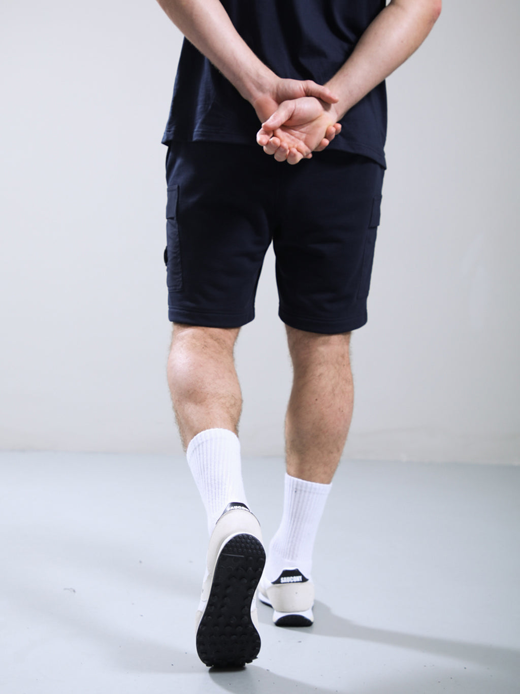 Mens Navy Kyoto Pocket Short