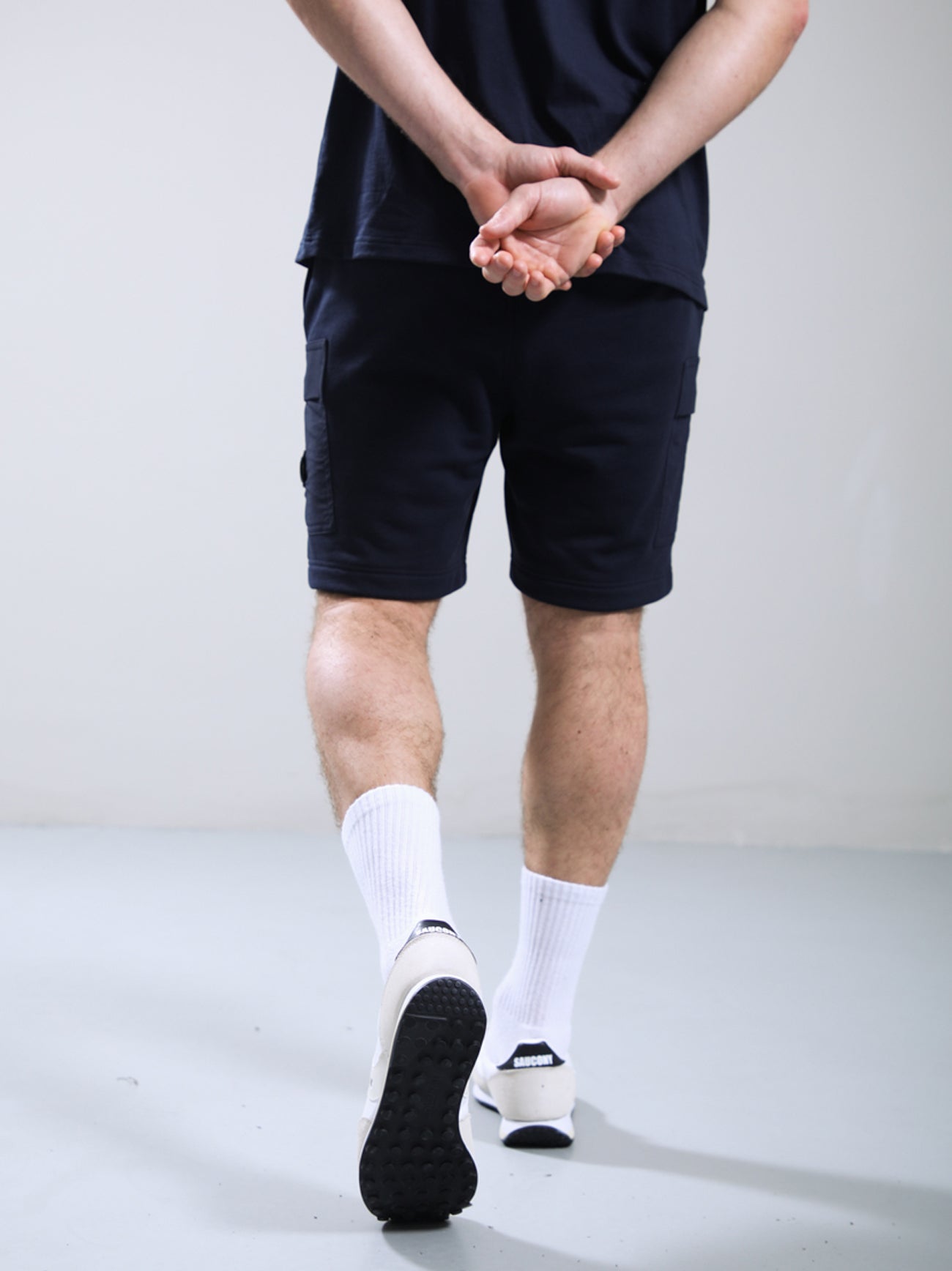 Mens Navy Kyoto Pocket Short