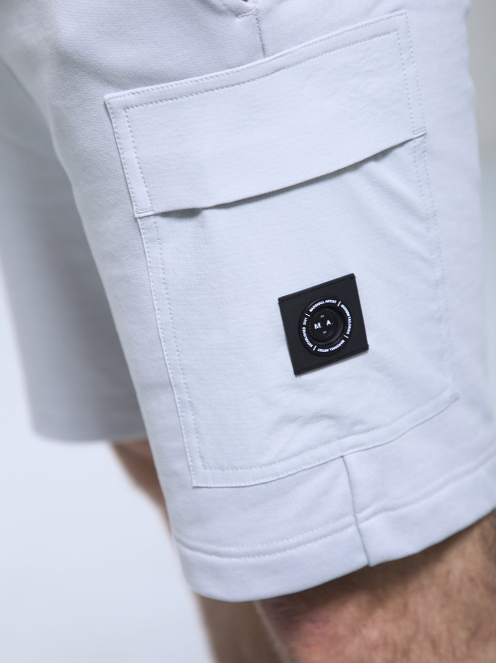 Mens Oceanic Grey Kyoto Pocket Short