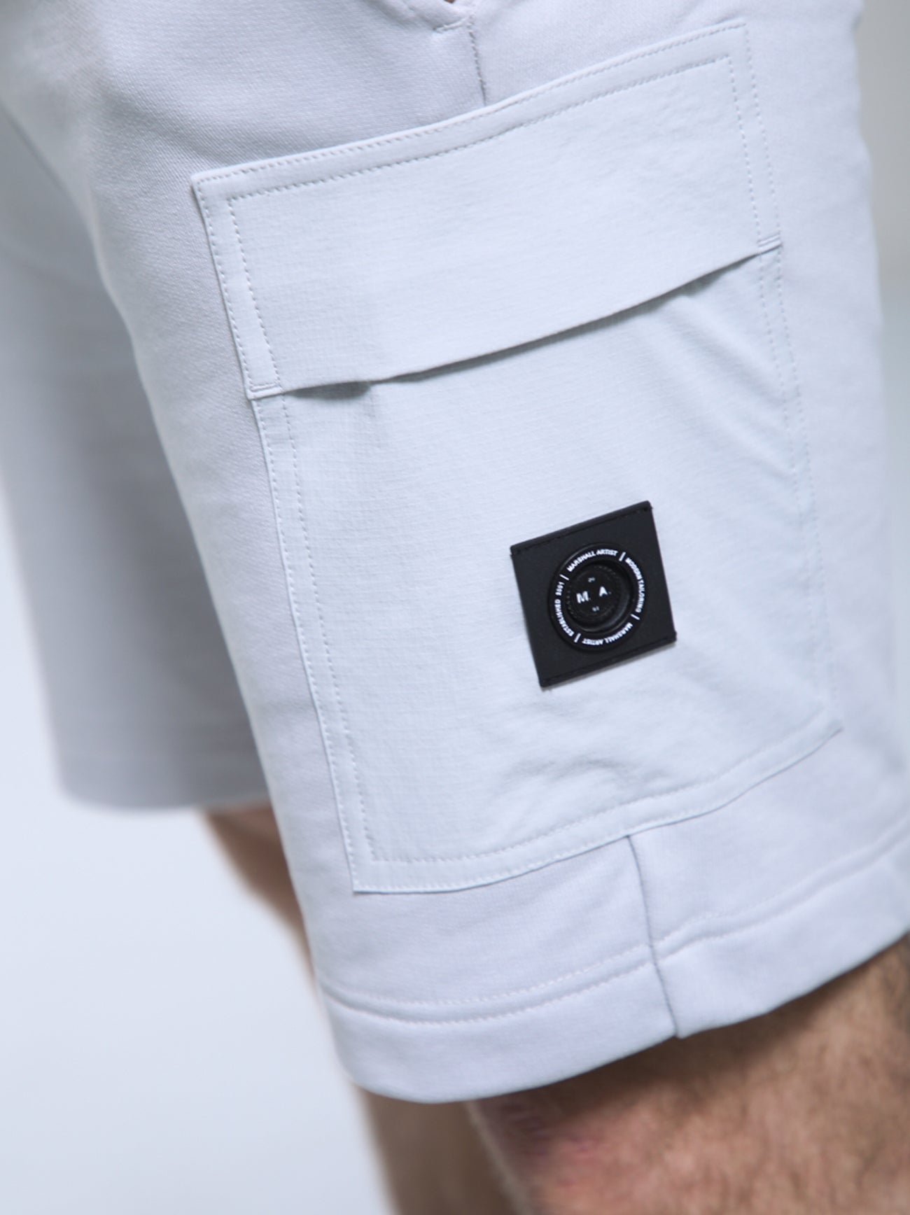 Mens Oceanic Grey Kyoto Pocket Short