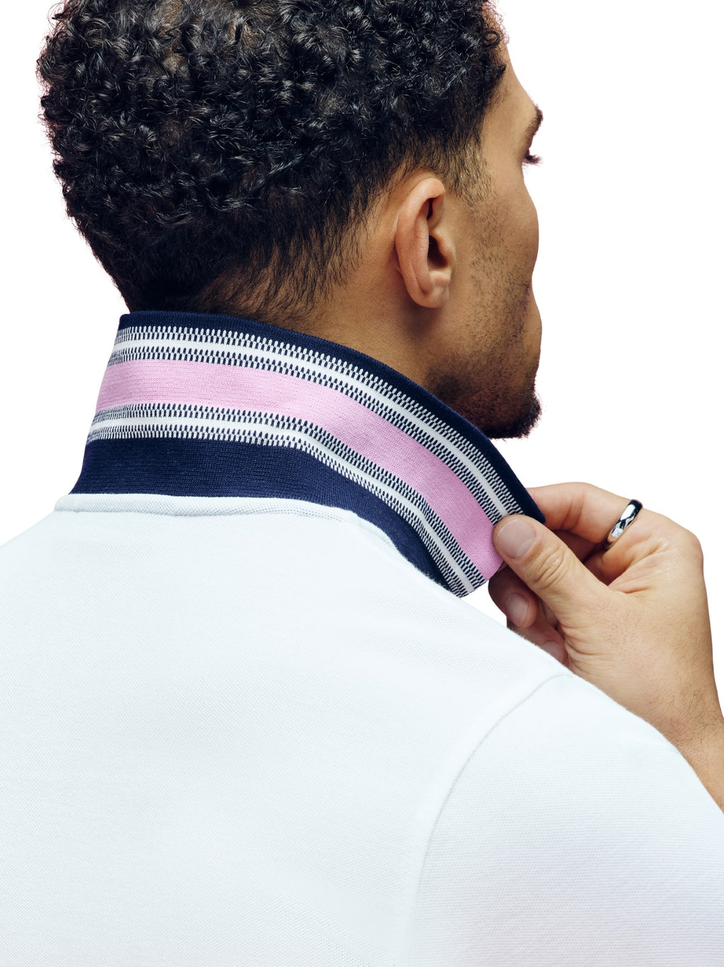 Mens White Archive Classic Bunny Polo Shirt