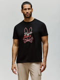 Mens Black Garret Graphic T-Shirt