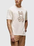 Mens White Cap Grey Ryder Relaxed Fit T-Shirt