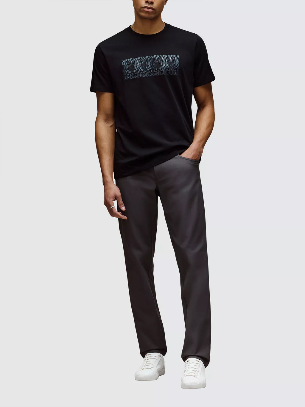 Mens Black Costello Graphic T-Shirt