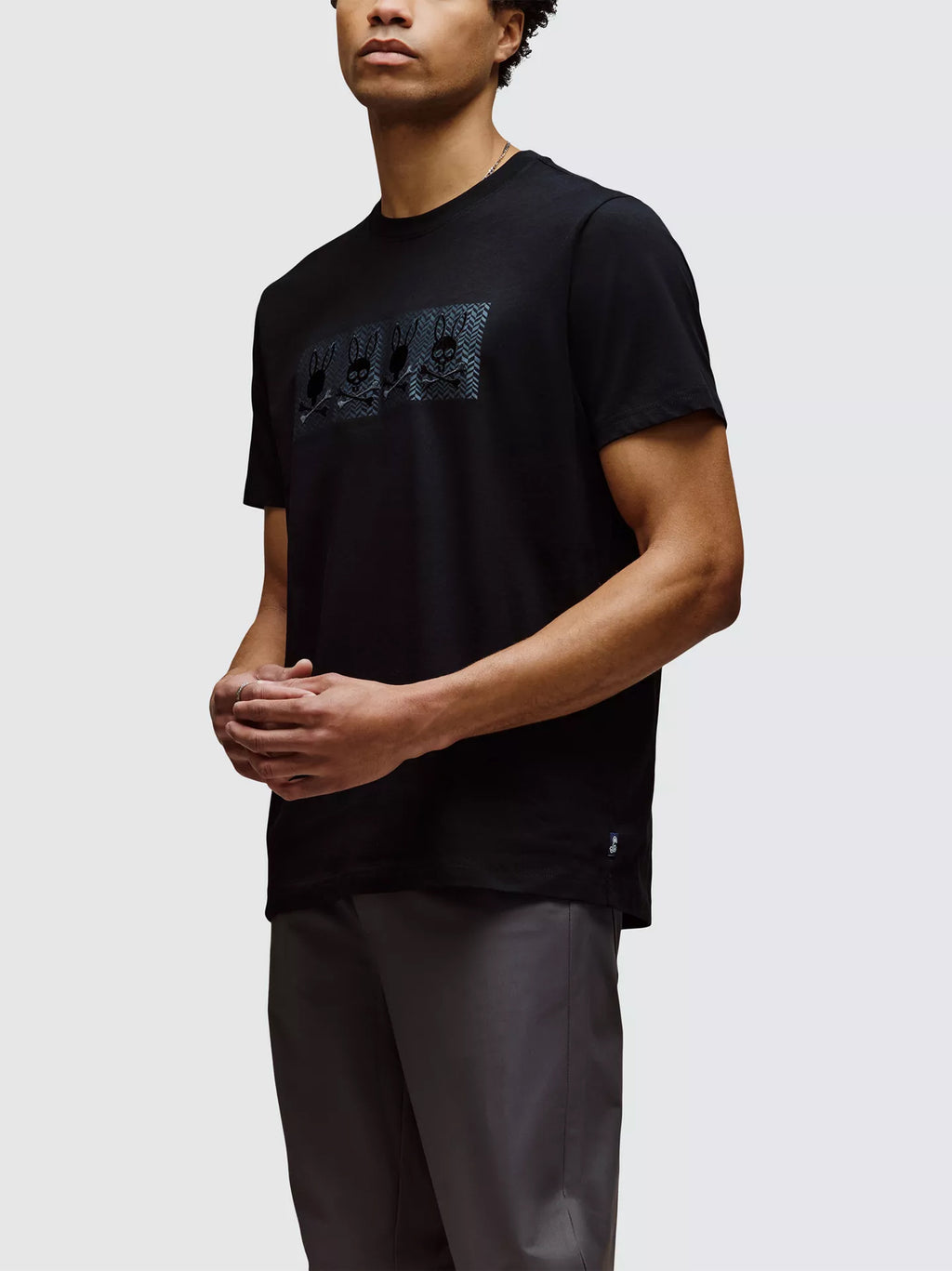 Mens Black Costello Graphic T-Shirt