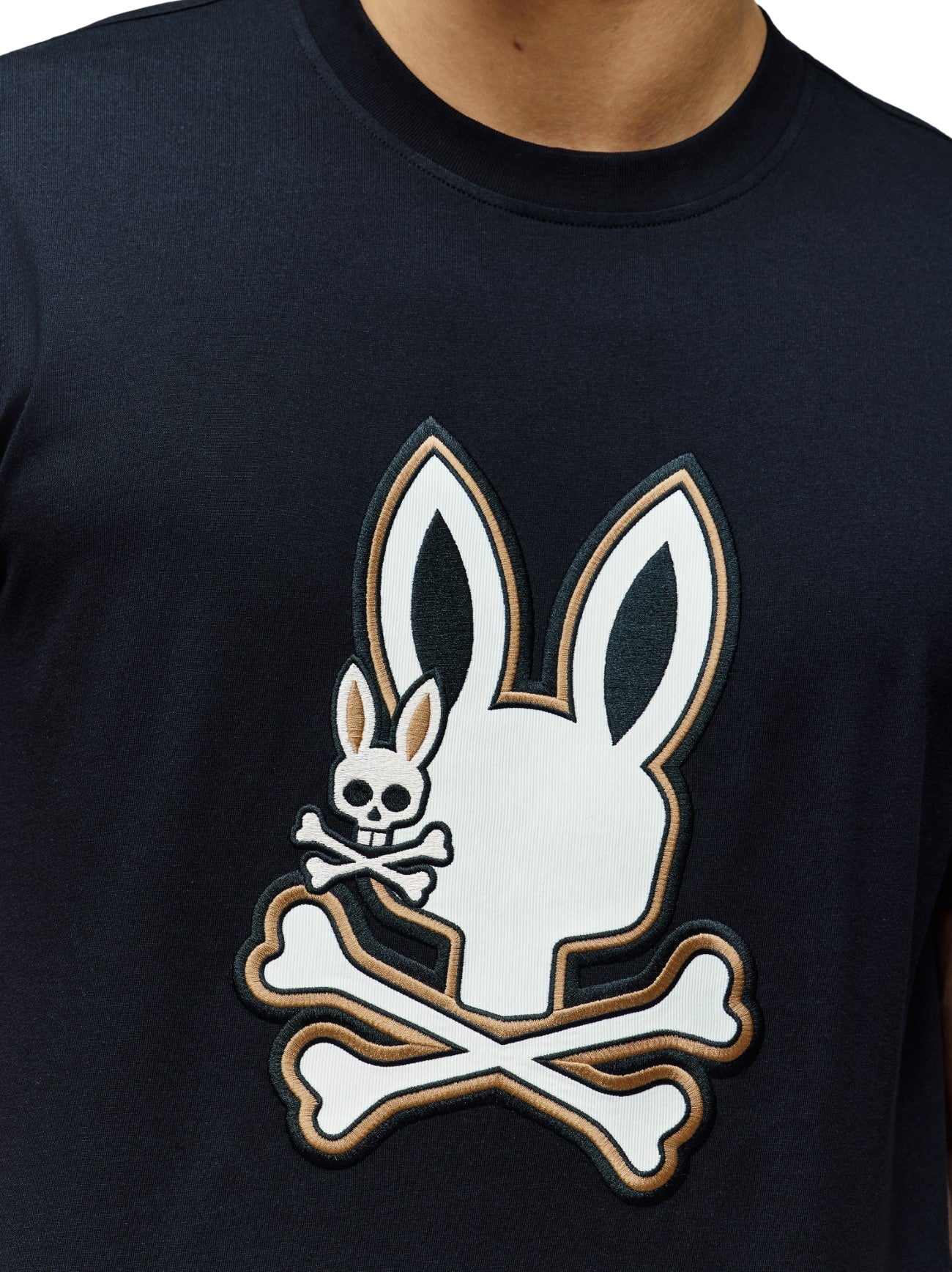 Mens Black Wade Graphic T-Shirt