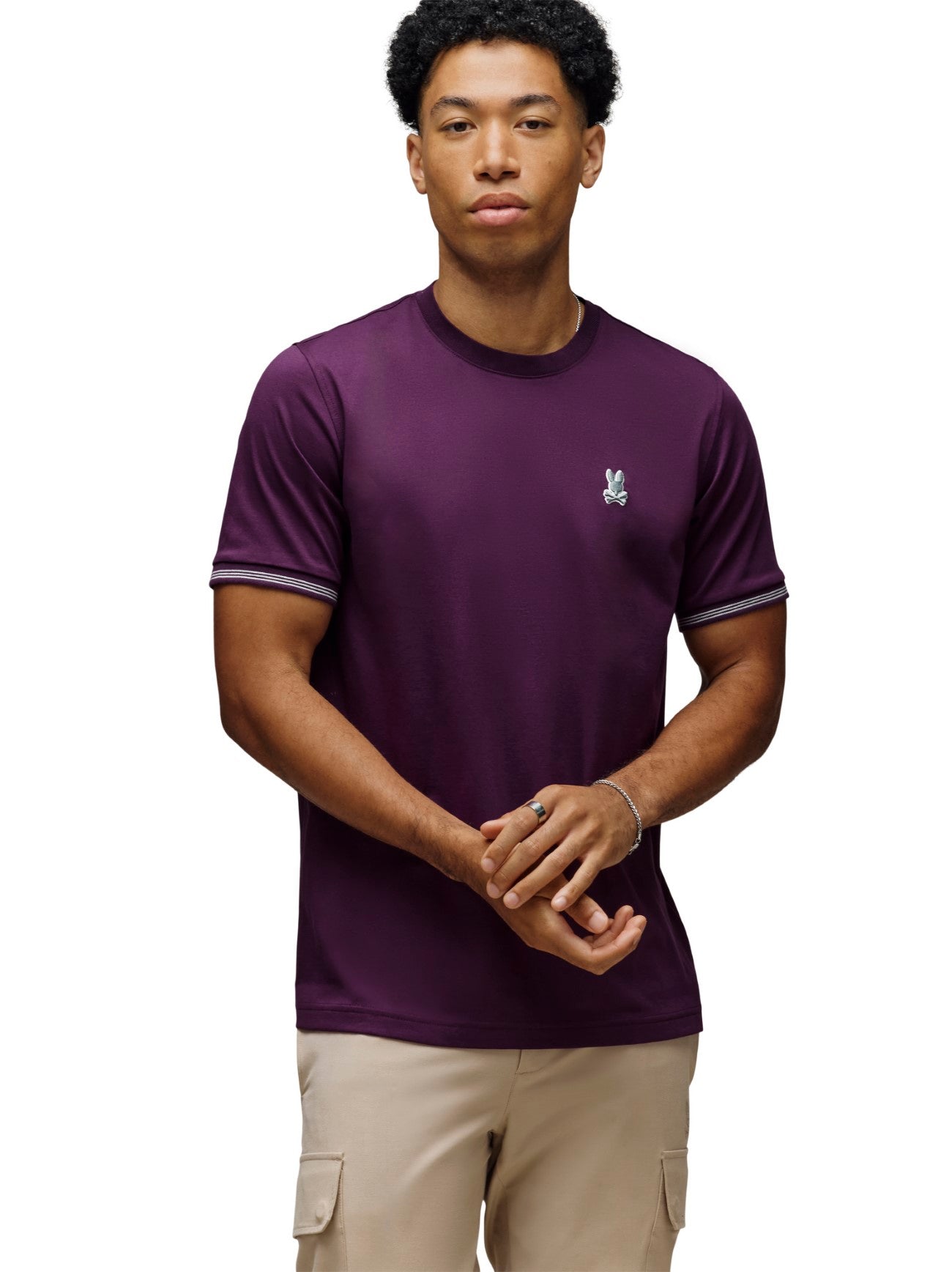 Mens Potent Purple Hart Fashion T-Shirt