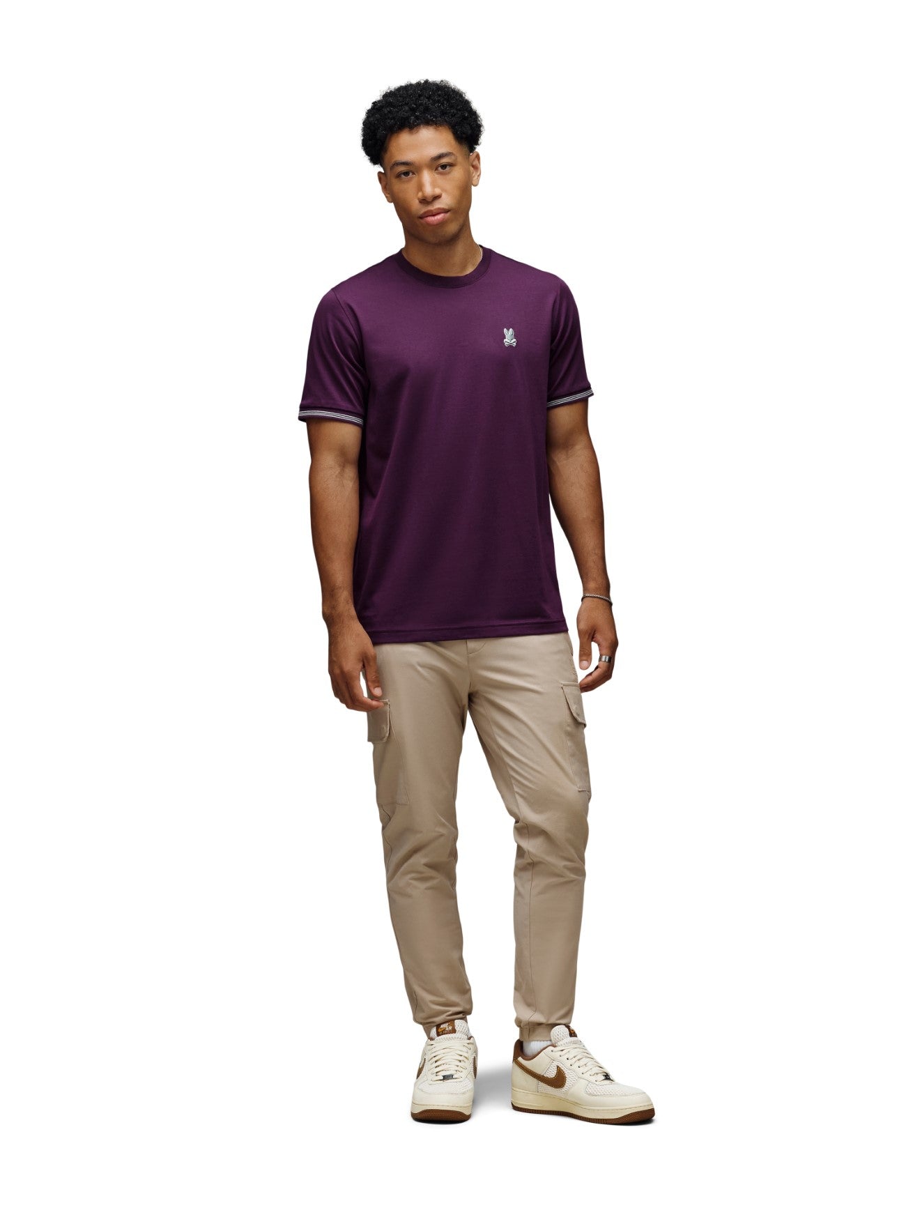 Mens Potent Purple Hart Fashion T-Shirt