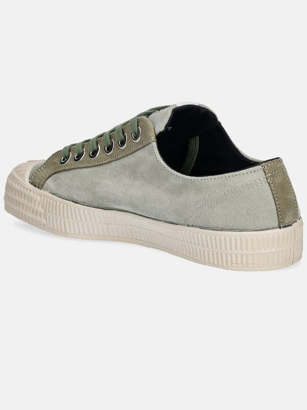 Womens Olive Military Star Master Suede Trainers