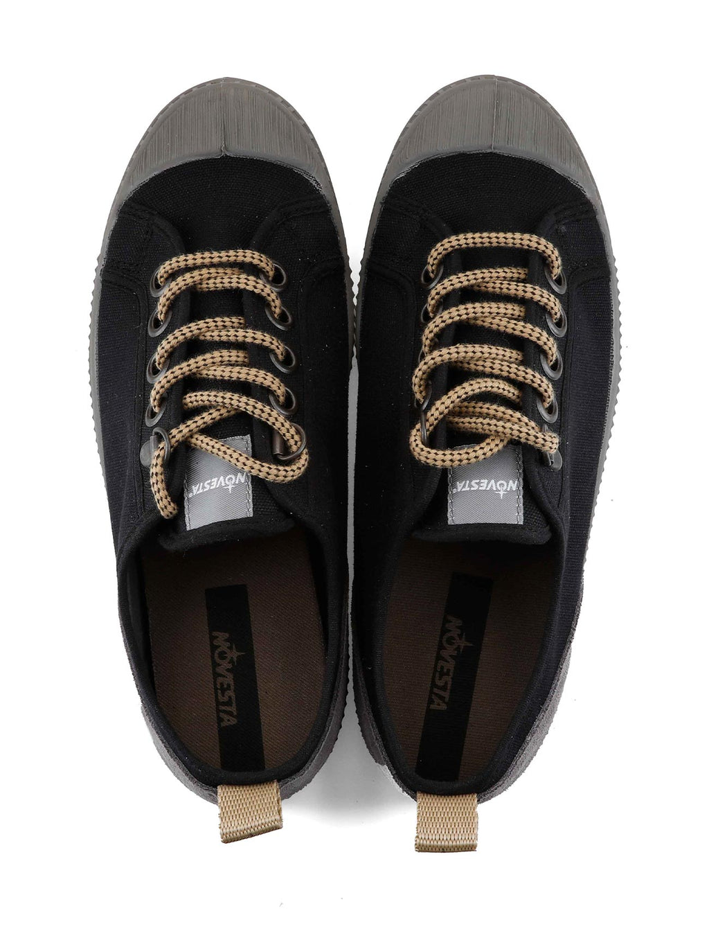 Mens Black Star Master Hiker Trainers