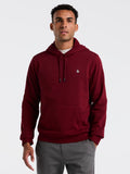 Mens Cabernet Organic Fleece Hoodie