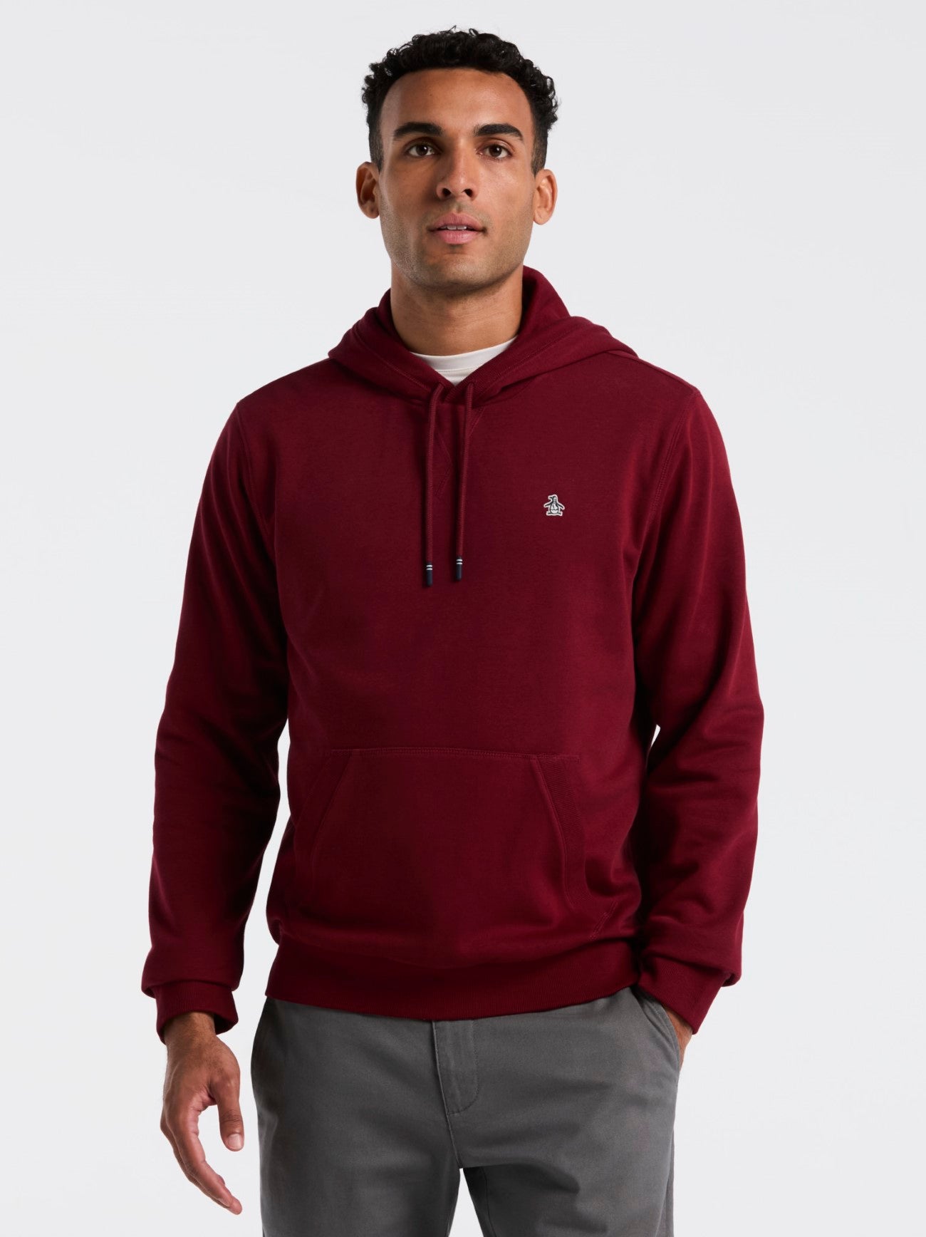 Mens Cabernet Organic Fleece Hoodie