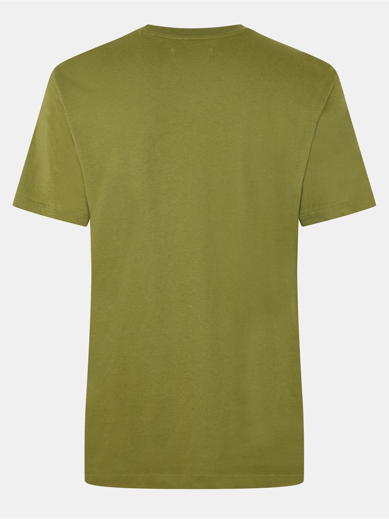 Mens Olive Branch Contrast Pocket T-Shirt