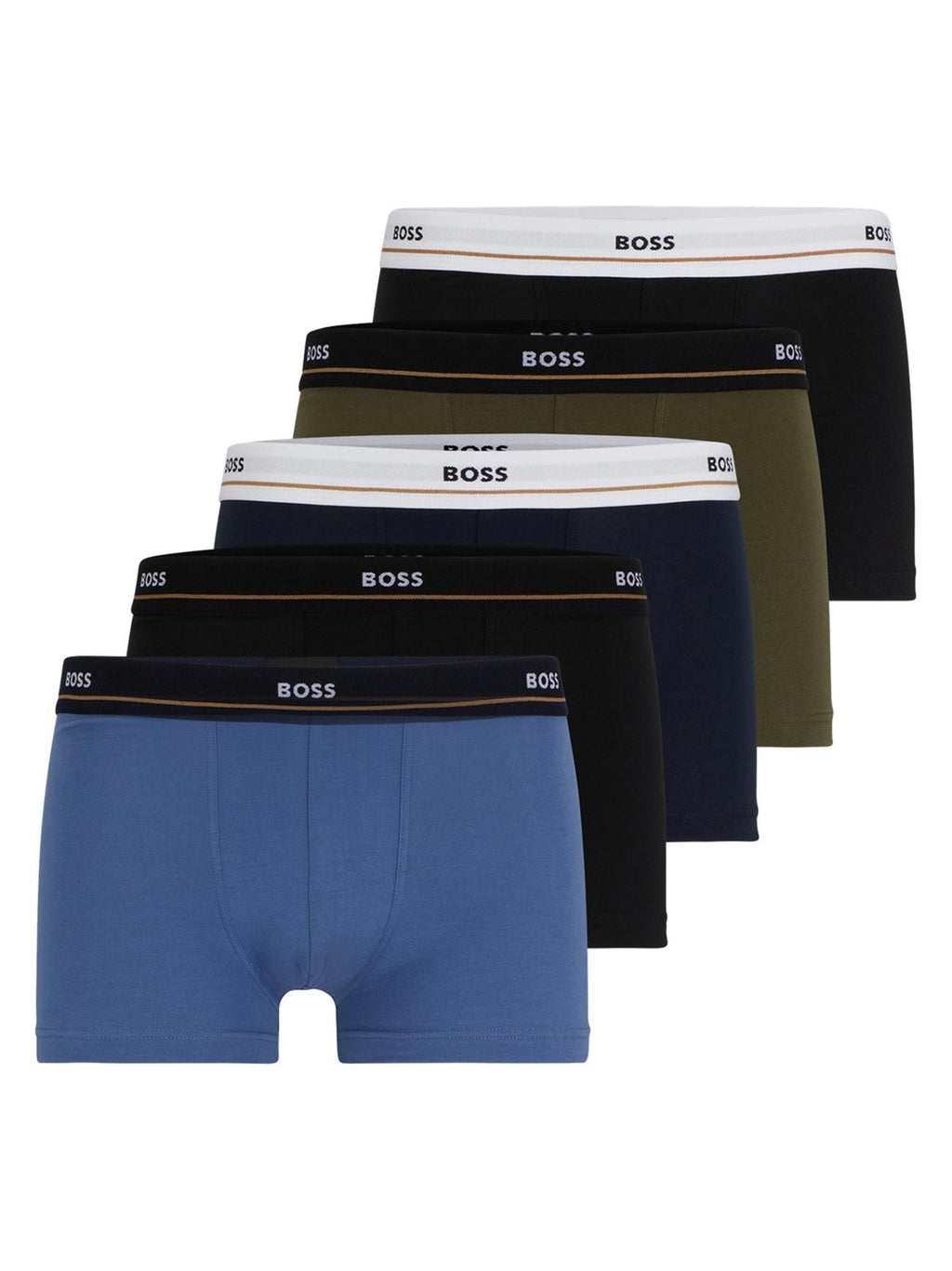 Mens Assorted 5-Pack Essential Boxer