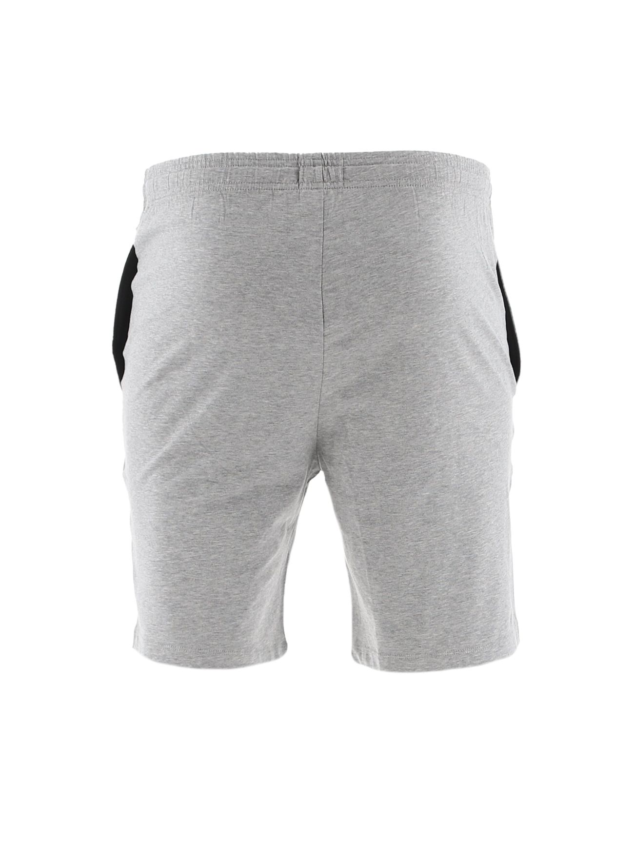 Mens Medium Grey Mix&Match Embroidered Short