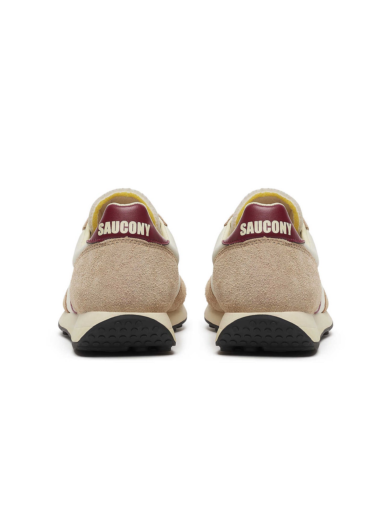 Mens Beige Burgundy Trainer 80 Trainer