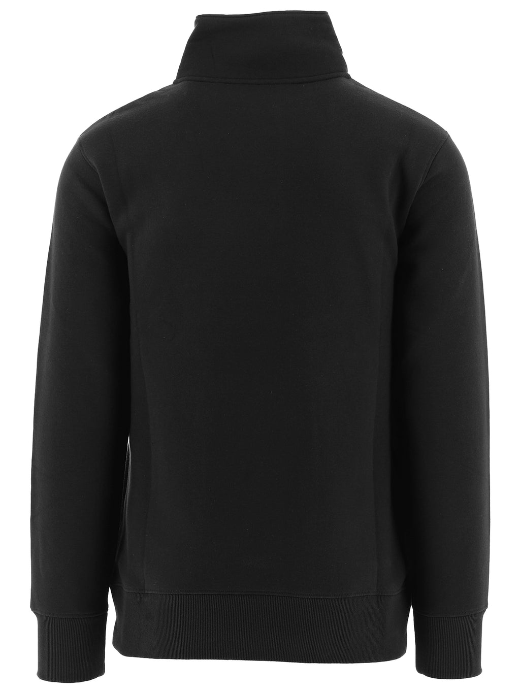 Mens Black Benevento Quarter Zip Sweatshirt