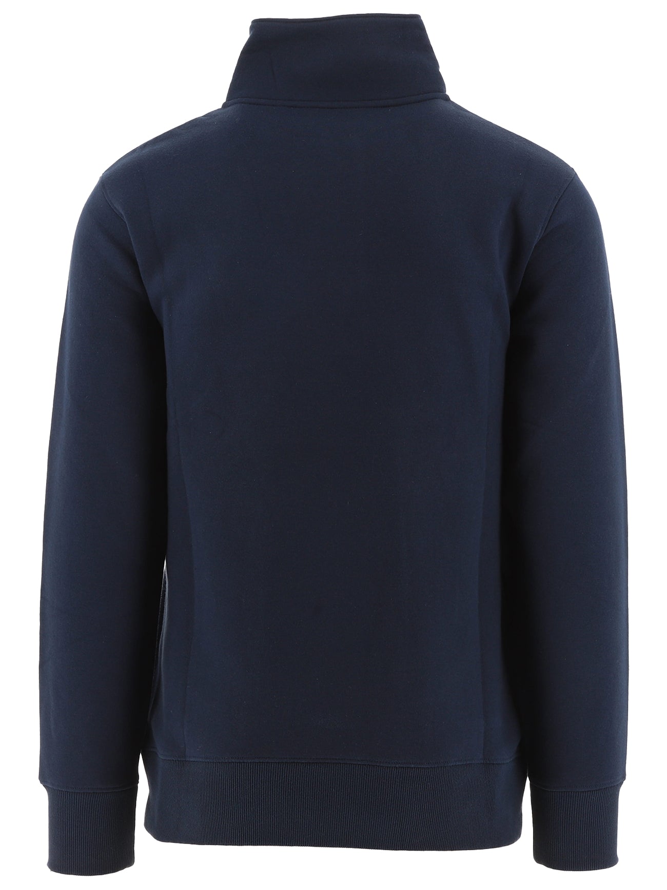 Mens Navy Benevento Quarter Zip Sweatshirt