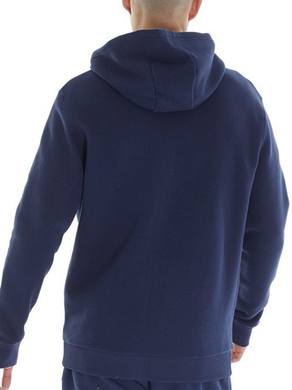Mens Navy Klemerio Full Zip Hoodie