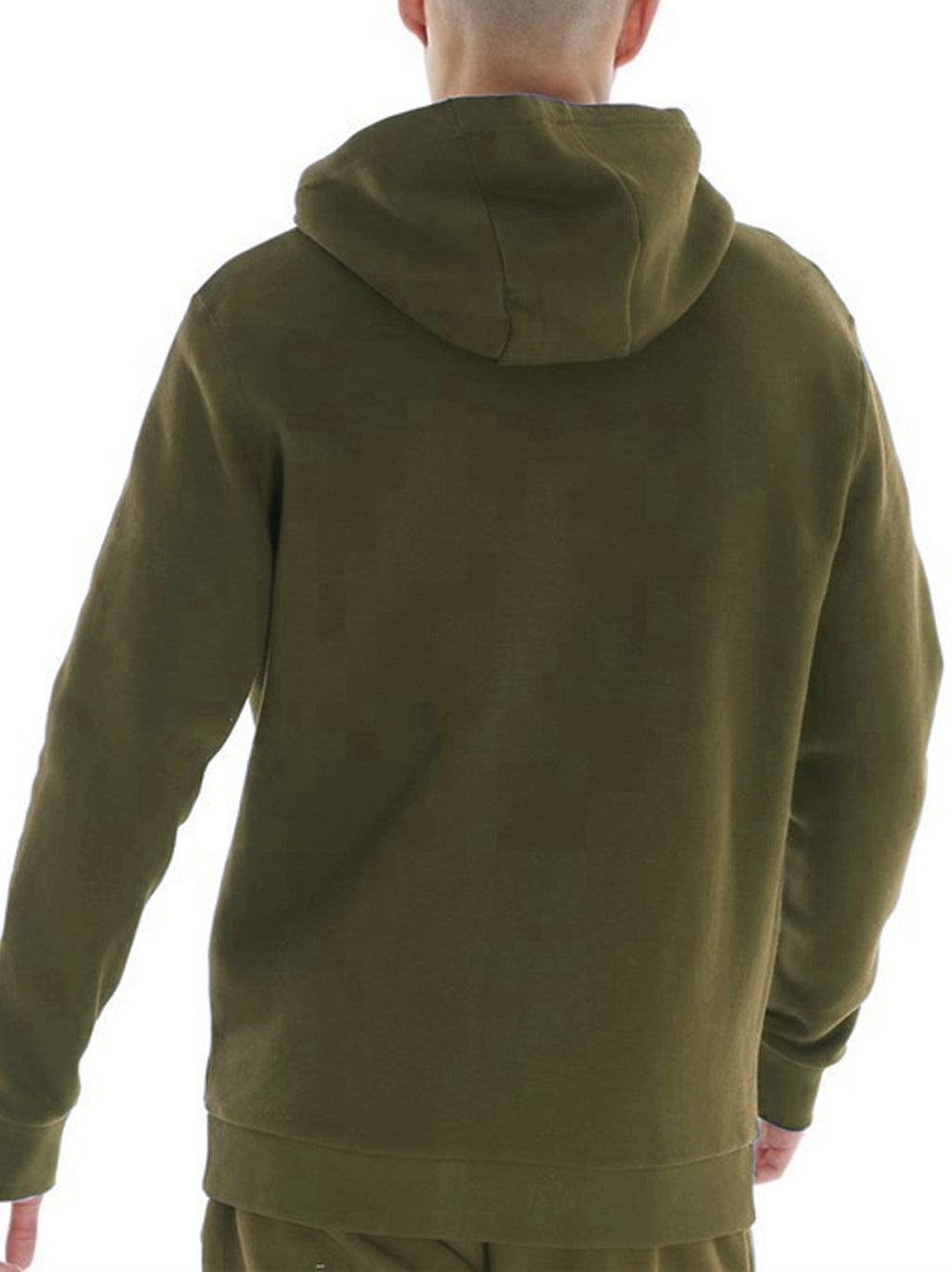 Mens Khaki Klemerio Full Zip Hoodie