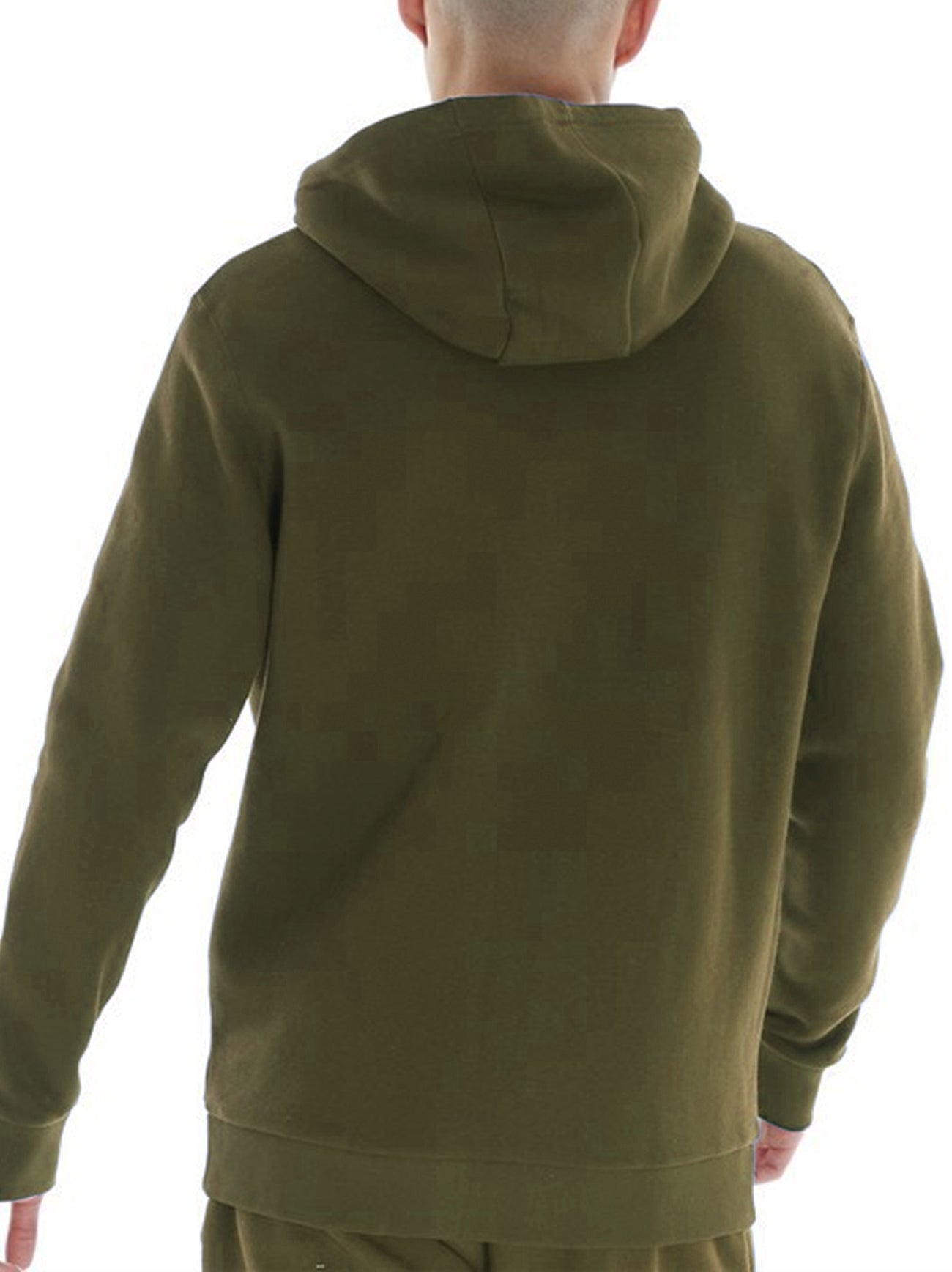Mens Khaki Klemerio Full Zip Hoodie