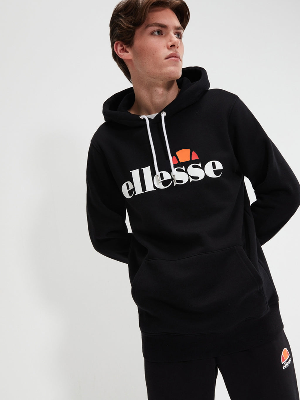 Mens Black Monesiglio Hoodie