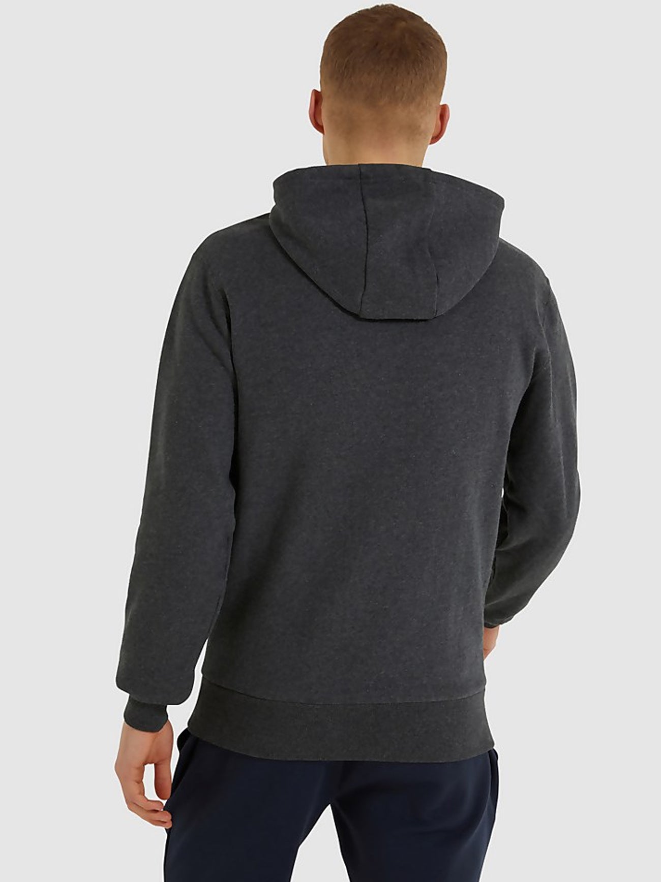 Mens Dark Grey Marl Monesiglio Hoodie