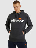 Mens Dark Grey Marl Monesiglio Hoodie