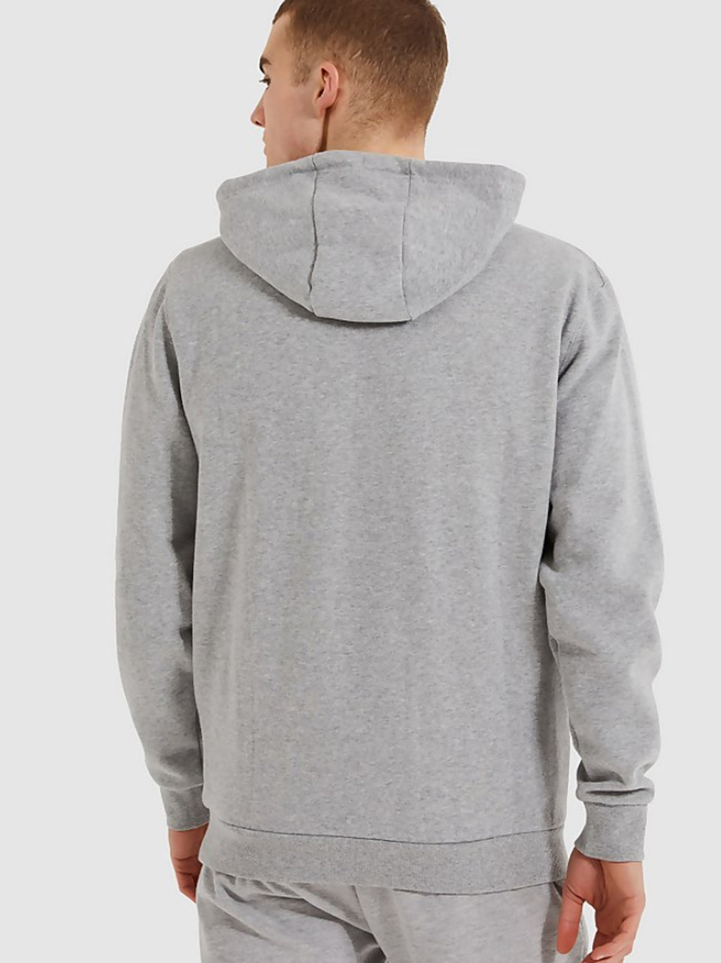 Mens Light Grey Marl Monesiglio Hoodie