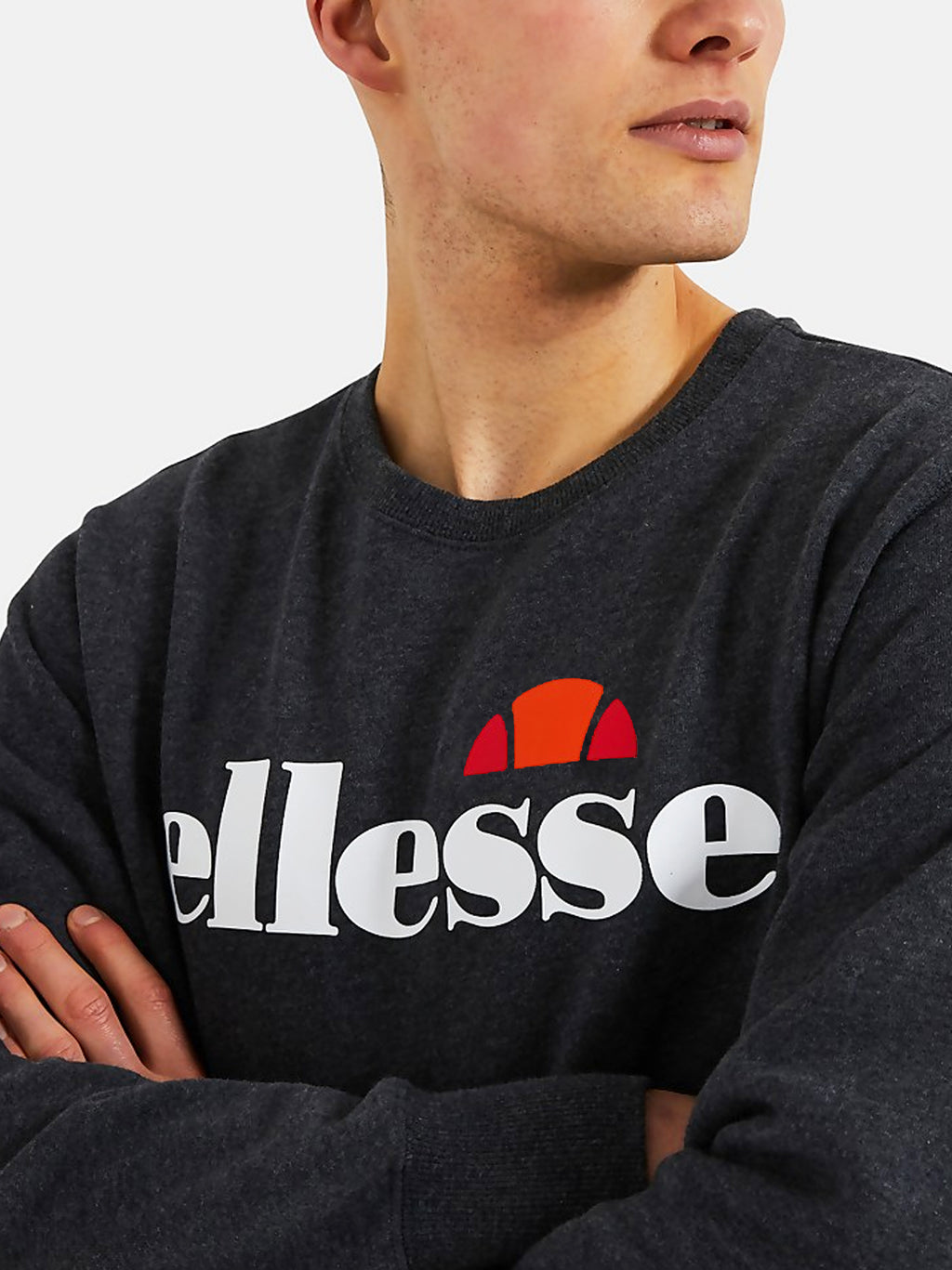 Mens Dark Grey Marl Kanya Sweatshirt