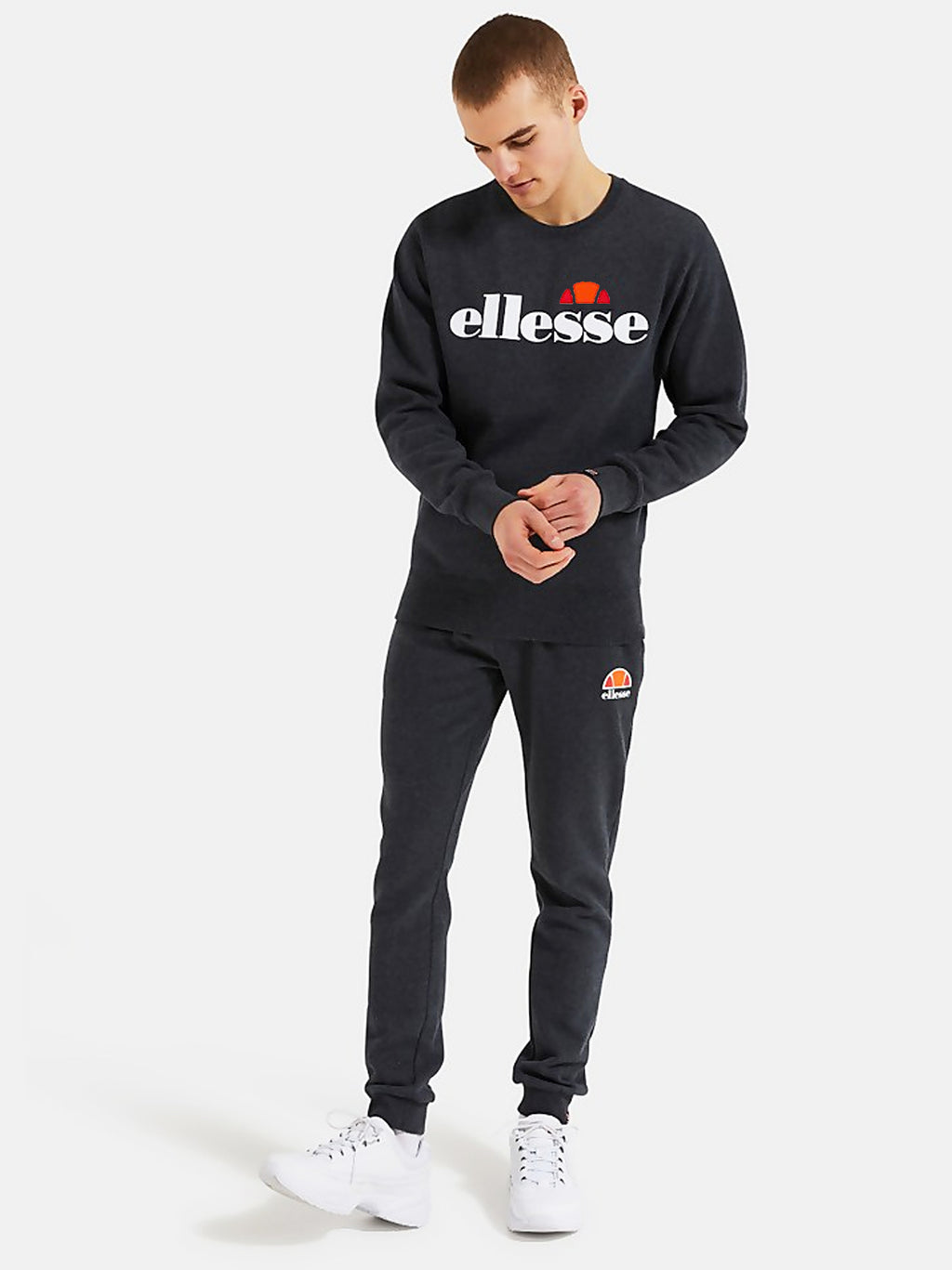 Mens Dark Grey Marl Kanya Sweatshirt