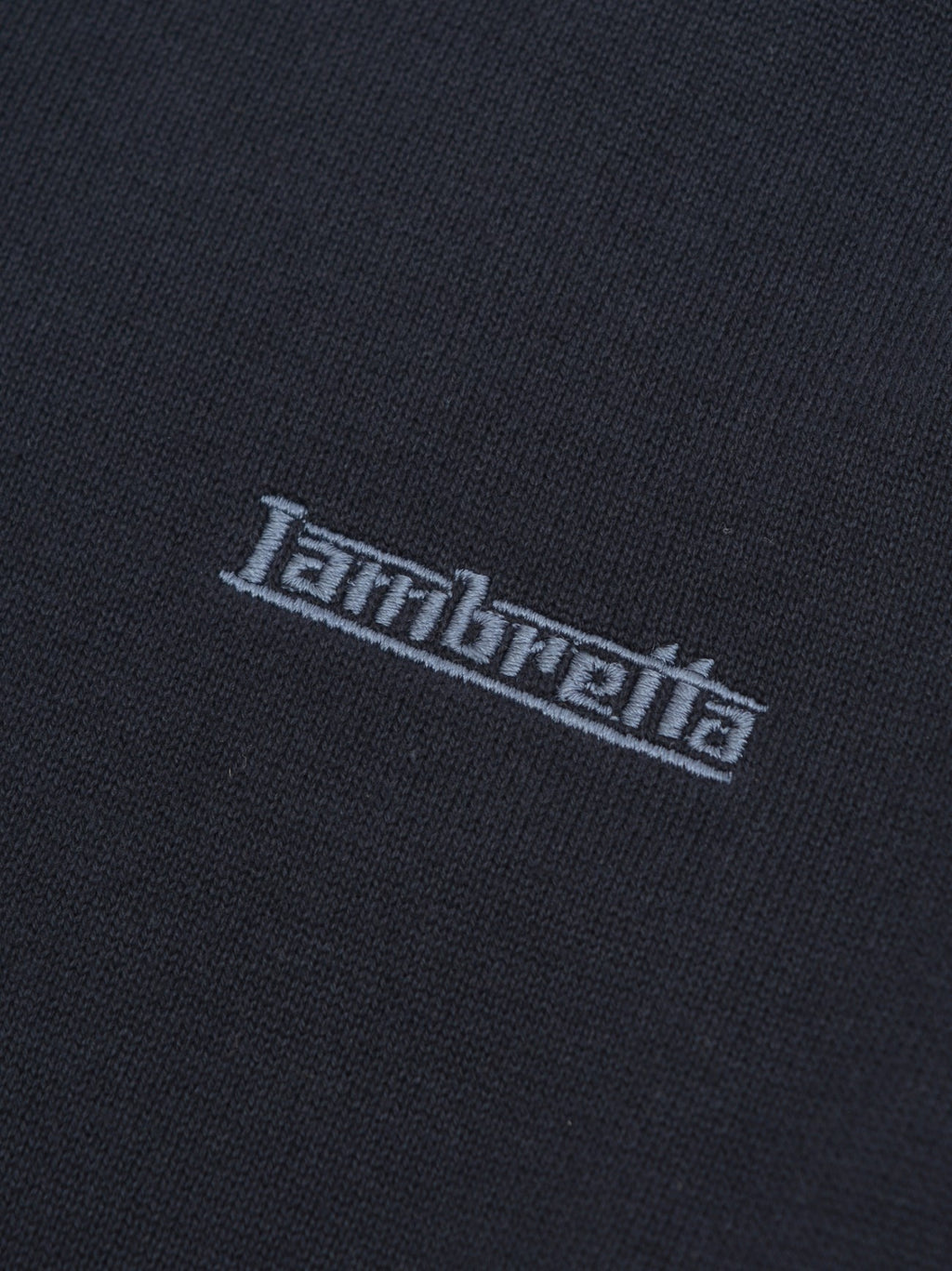 Mens Navy Tobacco Tipped Knitted Jumper