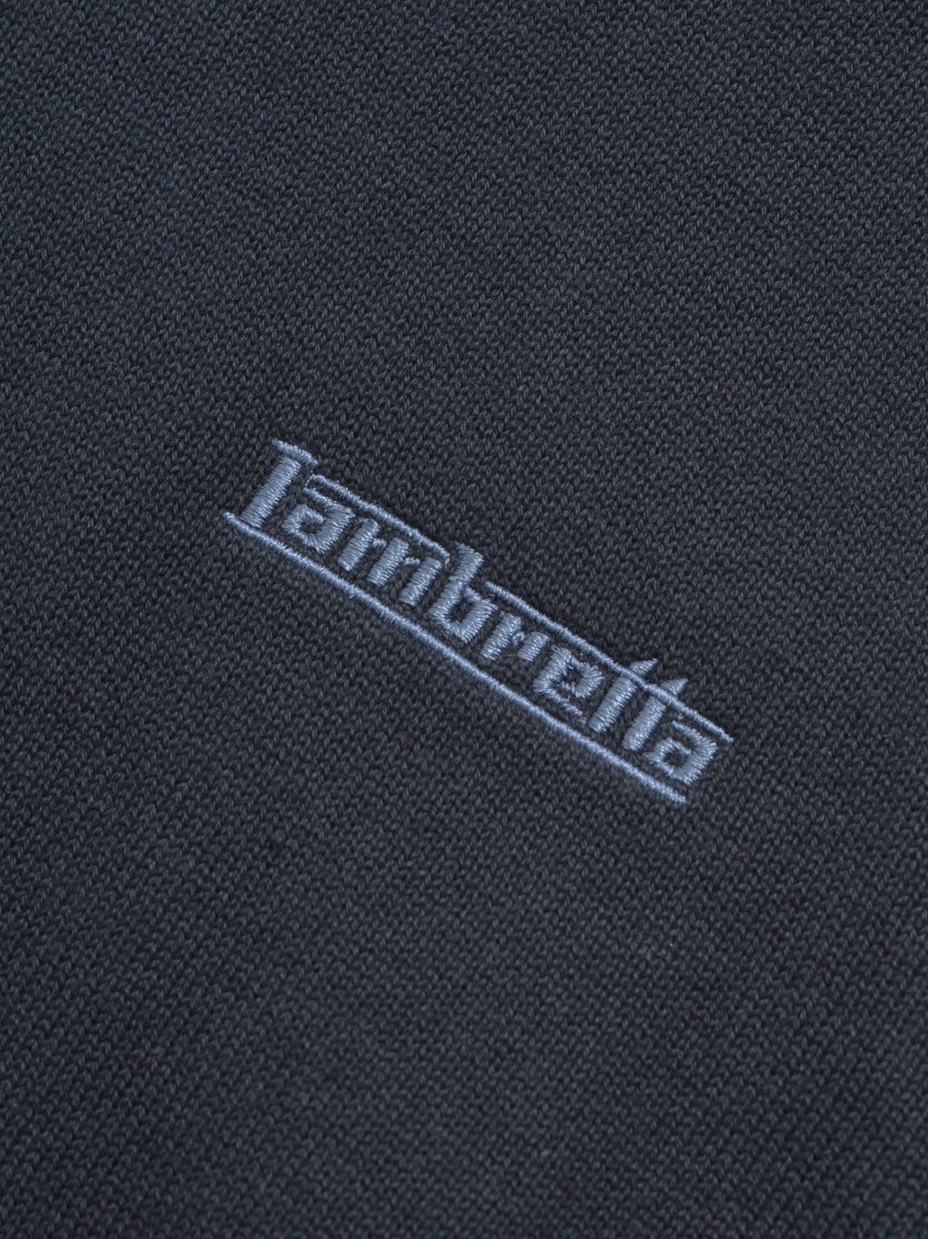 Mens Navy Stone Tipped Knitted Jumper