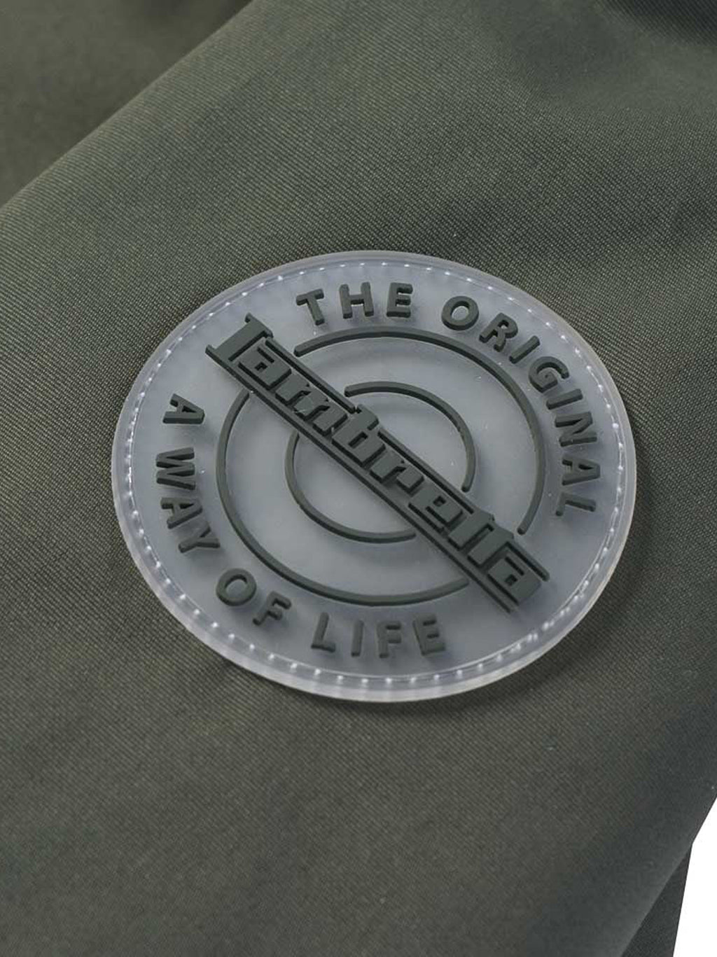 Mens Khaki Utility Parka Jacket